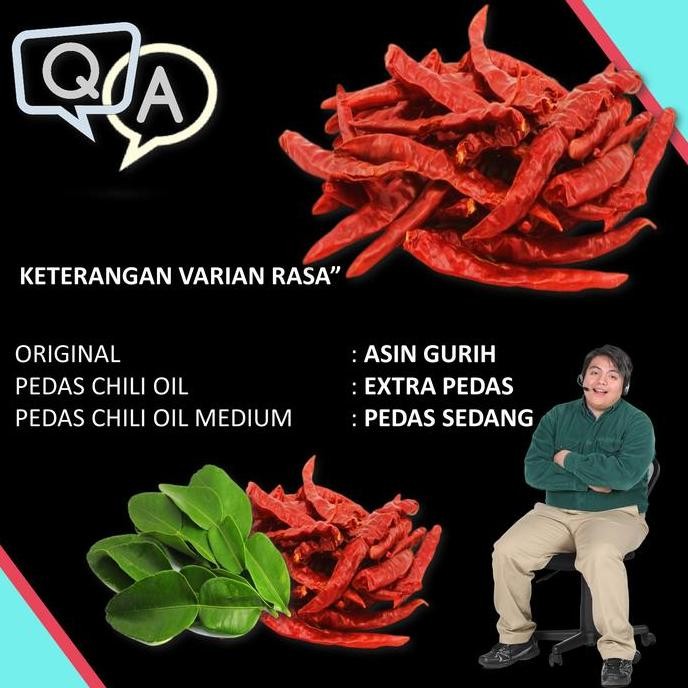 

500gram - SEBLAK ASBES JENGKOL CHILIOIL SiCudla Camilan Pedas