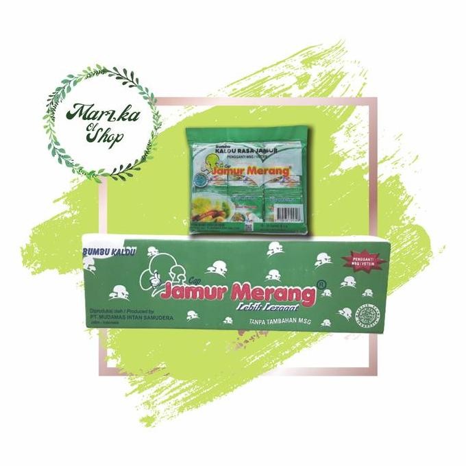 

Kaldu alami Cap Jamur merang kemasan Sachet 1 dus