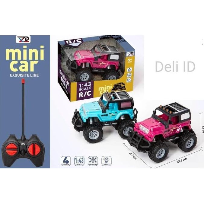 Miliki Mainan Mobil Remote Control Remot Radio Kontrol Rc Car Toys