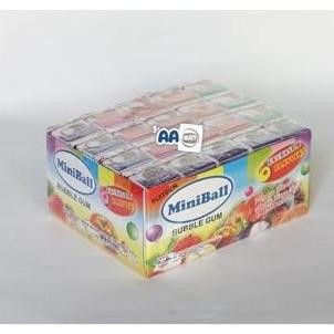 

BUBBLE GUM MINIBALL ISI 100 X 3.6G