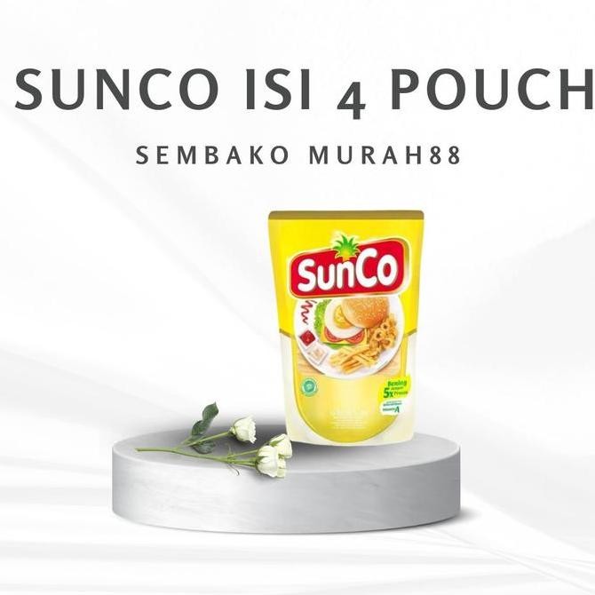 

ABN07 - MINYAK SUNCO KEMASAN 2 LITER ISI 4 POUCH