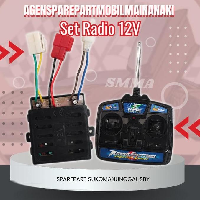 Spesial Remote Control Radio Saja Mobil/Motor Mainan Aki