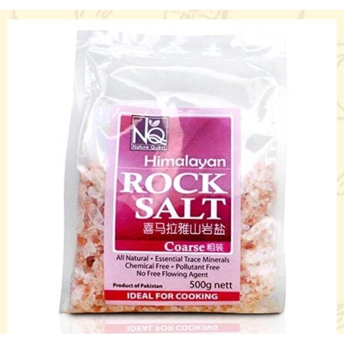 

Himalayan Salt - NQ Himalayan Rock Salt Coarse - Garam Himalaya Kasar