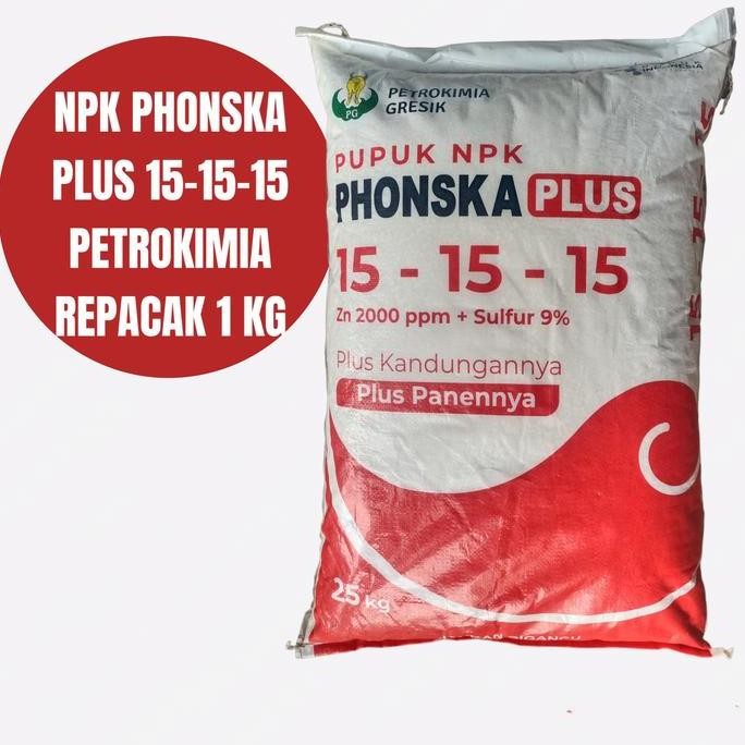 

Terlaris Pupuk Npk Phonska Plus 15-15-15 Repack 1Kg