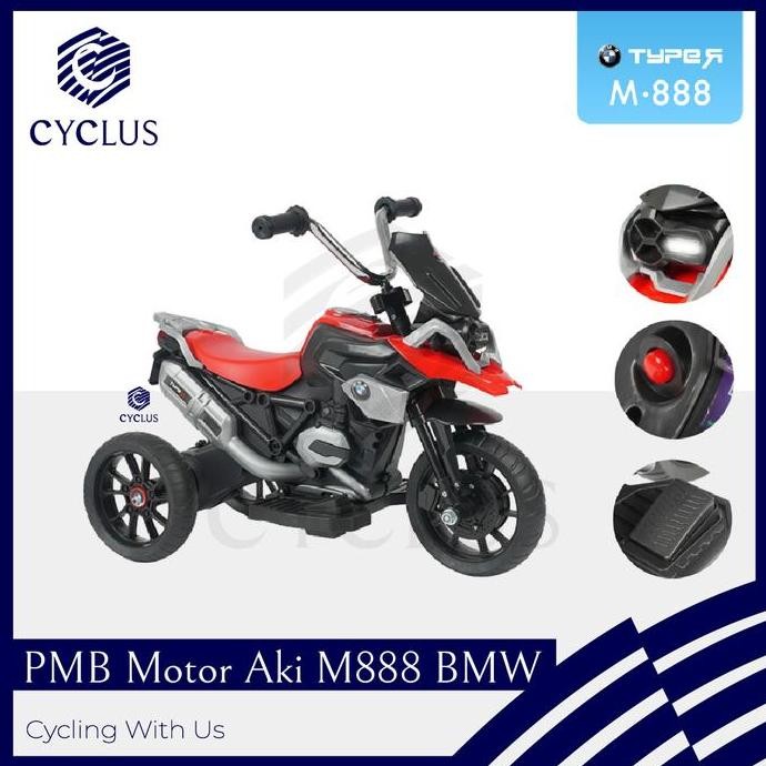 Diskon Motor Aki Anak Pmb M888 Mainan Motor Aki Anak Murah Bmw Motor Listrik