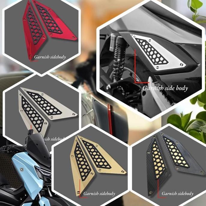 Promo garnish aksesoris cover side body samping nmax turbo 2024 COD