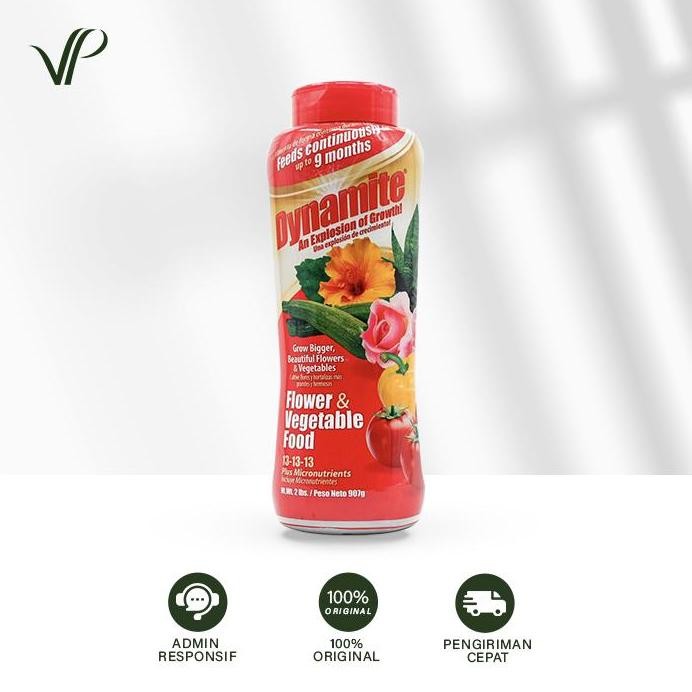 

Terlaris Pupuk Dynamite Merah 13-13-13 Npk Seimbang (907 Gram)