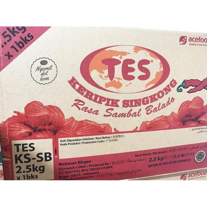 

SINGKONG BALADO 500gr / KERIPIK SINGKONG PEDAS TES / KERIPIK CHUBA