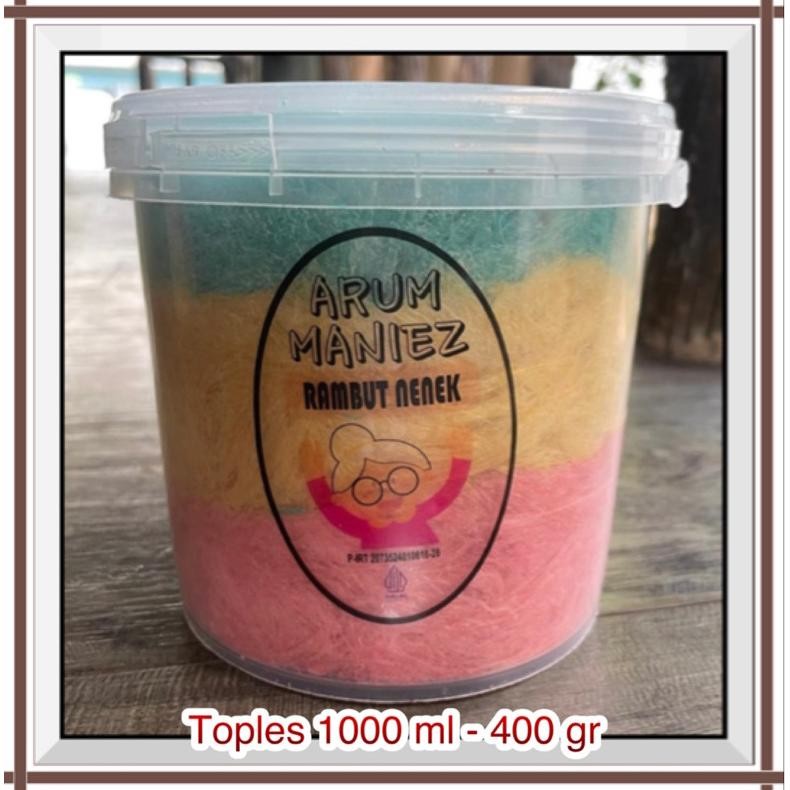 

Diskon Rambut Nenek / Arumanis / Arbanat Toples 1000 Ml Prermium