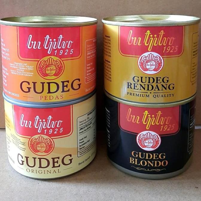 

Gudeg Kaleng Bu Tjitro All Varian (Kaleng Penyok Sedikit)