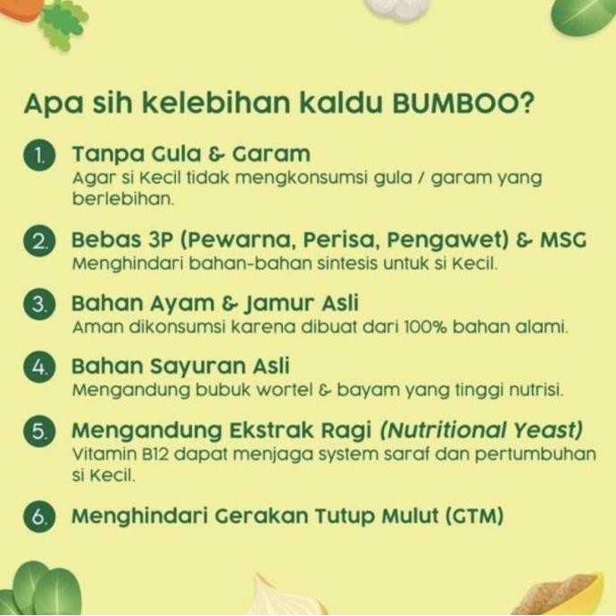 

BAREFOOD BUMBOO Kaldu Asli Ayam Jamur Sapi | Kaldu Anak MPASI No MSG