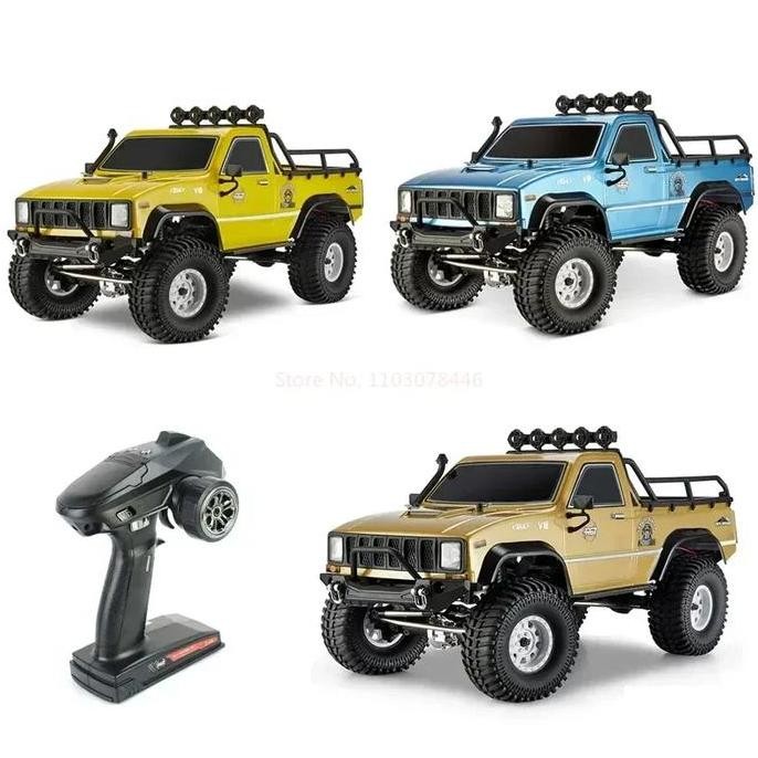 Miliki Rc Rock Crawler Rgt Ex86110 Roof Rack Led New Upgrade 4Wd Full Propo