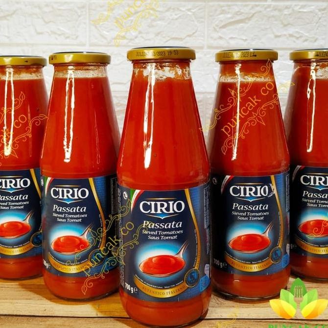 

Cirio Passata Tomato Sauce 700gr Saus Tomat Cirio