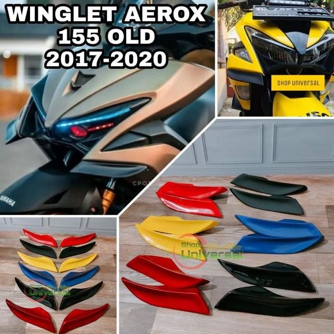 Promo WINGLET AEROX 155 AERO WINGLET 2017-2020 WINGLET SAMPING AEROX 155 COD
