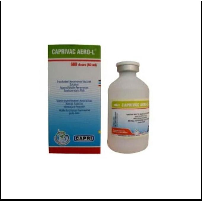 Terlaris Vaksin Ikan Sanbe Farma Caprivac Aero L Vaksin Aeromonas Vitamin C