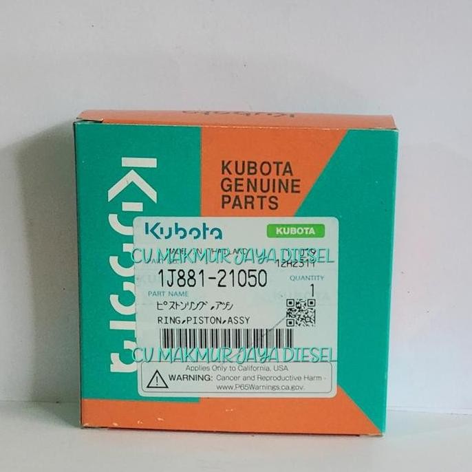 Masih Ada Ring Piston Dc70 1J881-21050 Kubota