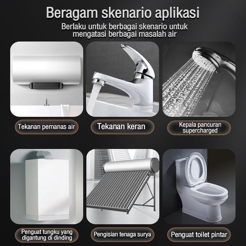 PJ Reaim Pompa Pendorong 100W Aliran 8-16/mnt Tekanan Air Booster Pump Lift Tertinggi Adalah 8 Meter