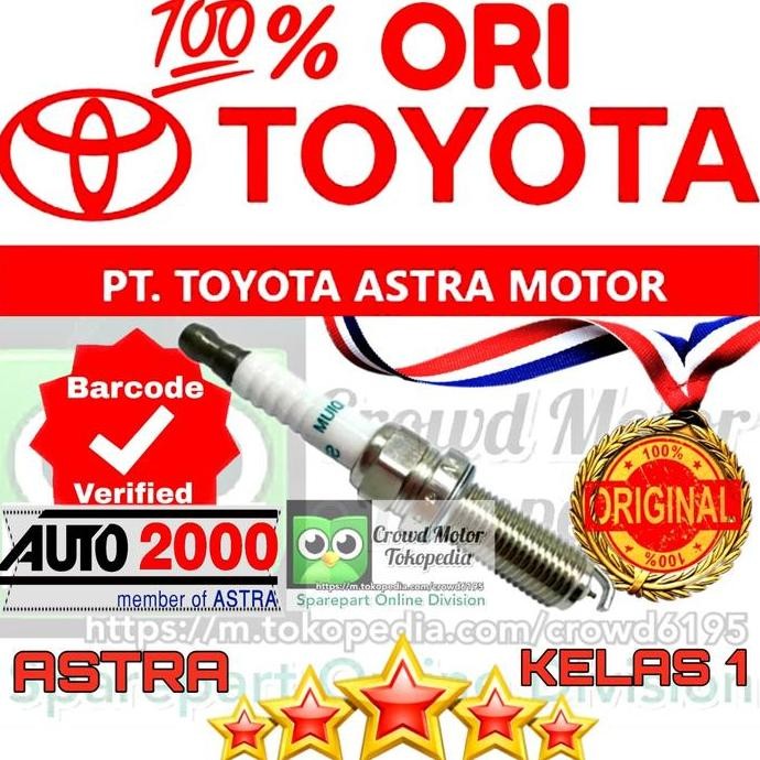 New Spark Busi AVANZA 2016-2017 XENIA IRIDIUM ORI TOYOTA 100%