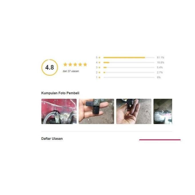 New Selenoid Idle Up Ac Mobil Toyota Kijang Grand SOKET BULAT LENGKAP