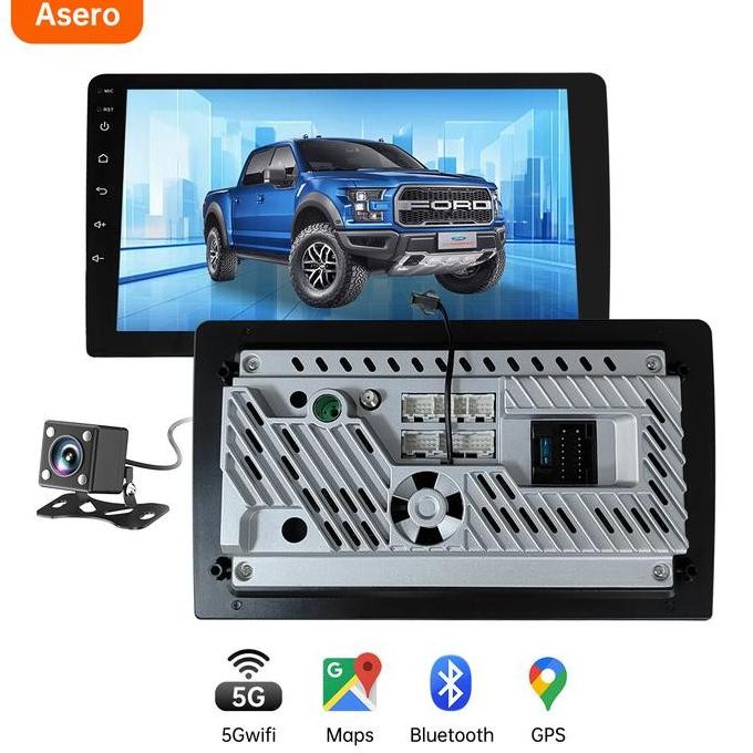 Exclusive Jevan Car Audio - Asero Ada Kipas Pendingin 8Gb + 64Gb Ips Layar Head Unit Mobil Android 1