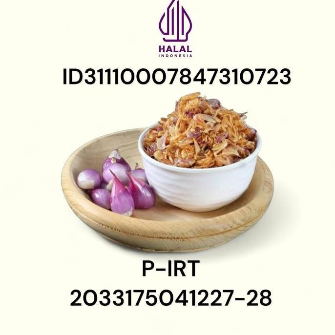 

bawang goreng premium khas brebes 500 gram