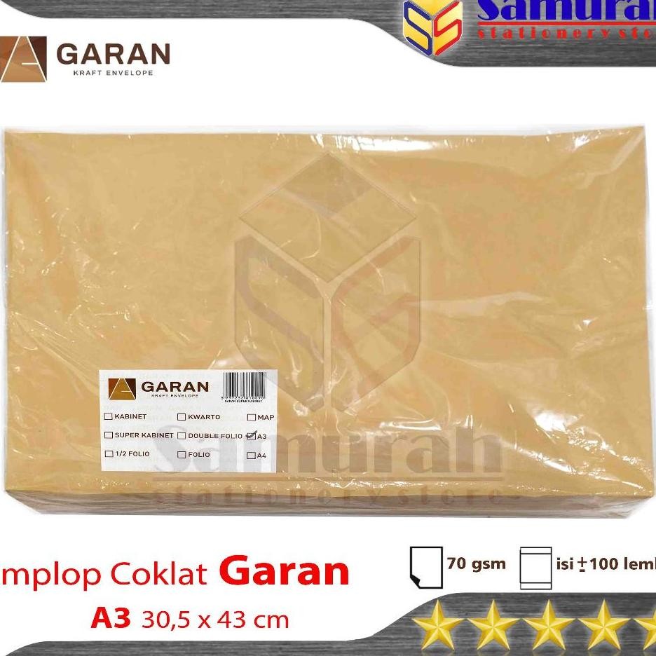 

Amplop Erta Colat Garan Uuran A3 305 43 Cm Amplop Doumen 30.543 1 Pa Ii 100 Lembar Tebal 70 Gm Gram