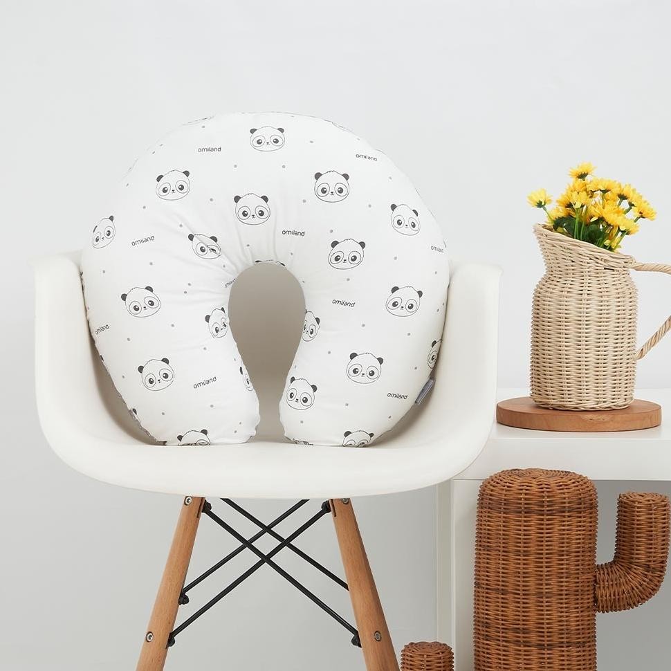 Omiland - Bantal Menyusui ukuran besar 52 x 62 / Pillow / Bansui / Bantal Bayi Karakter / Sofa Bayi