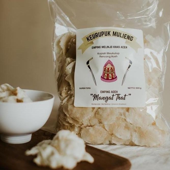 

Emping Aceh Super Tipis Grade A "Mangat That