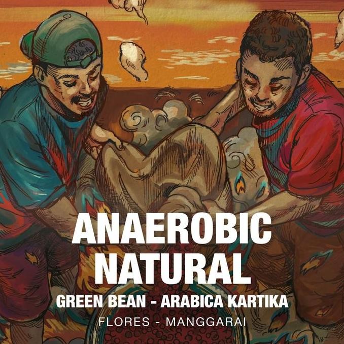 

Green Bean Arabica Natural Tuang Coffee Flores Manggarai