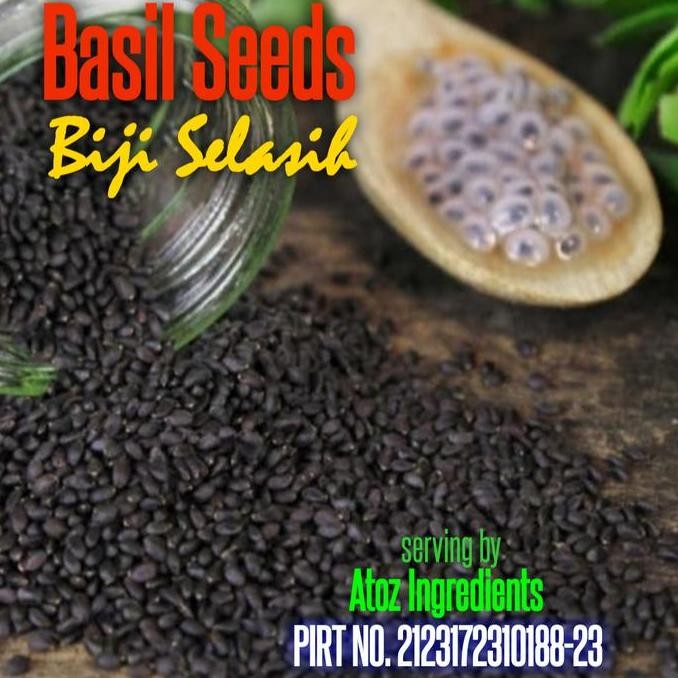 

Basil Seed Import 1kg / Biji Selasih Import 1kg