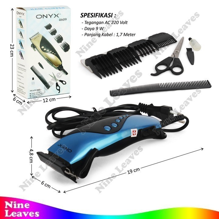 Alat Cukur Rambut Elektrik Onyx