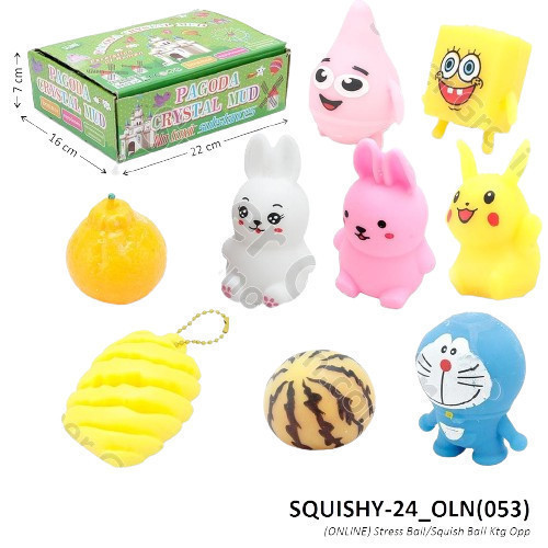 Mainan Stress Ball/Squish Ball Squishy Anti Stress