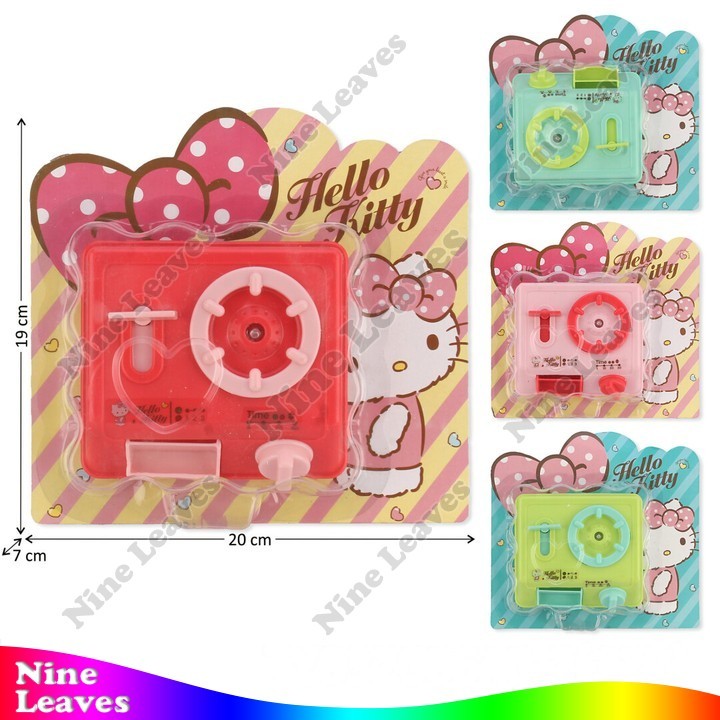 Mainan Anak Perabot Kompor Gambar Hello Kitty B/O Suara Lampu Hello Kitty