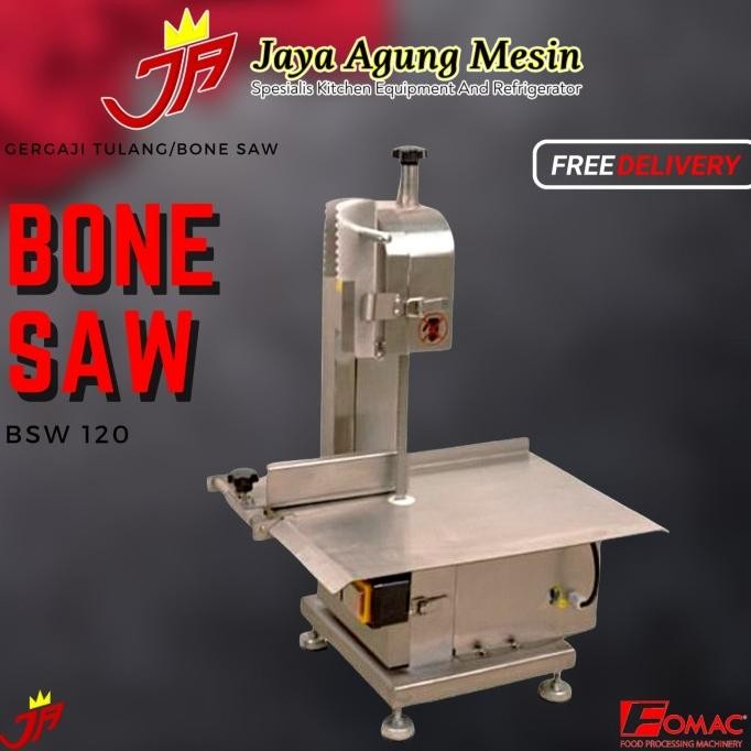 Spesial Bone Saw Bsw-120A Fomac / Pemotong Daging / Tulang Fomac Bsw 120A