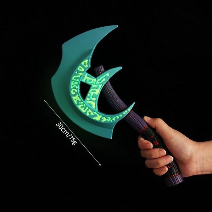 siap kirim miniatur dota 2 manta style accessories video game item weapon pu axe