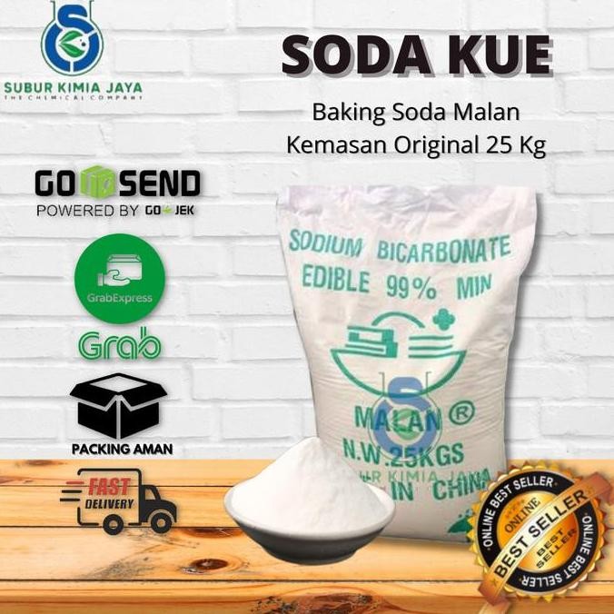 

Sale! Soda Kue / Sodium Bicarbonate / Baking Soda Malan 25 Kg (Gojek/Grab)