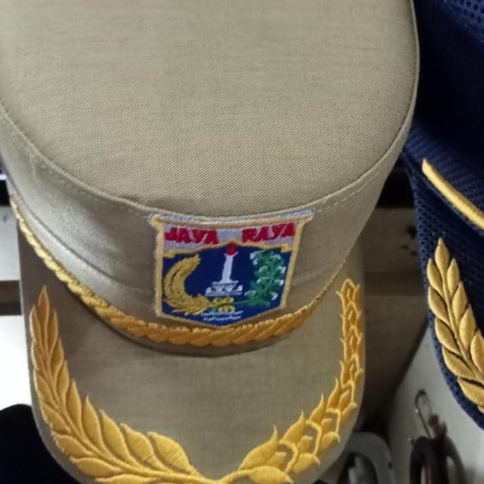 Topi Pemda Dki Pns New Stok