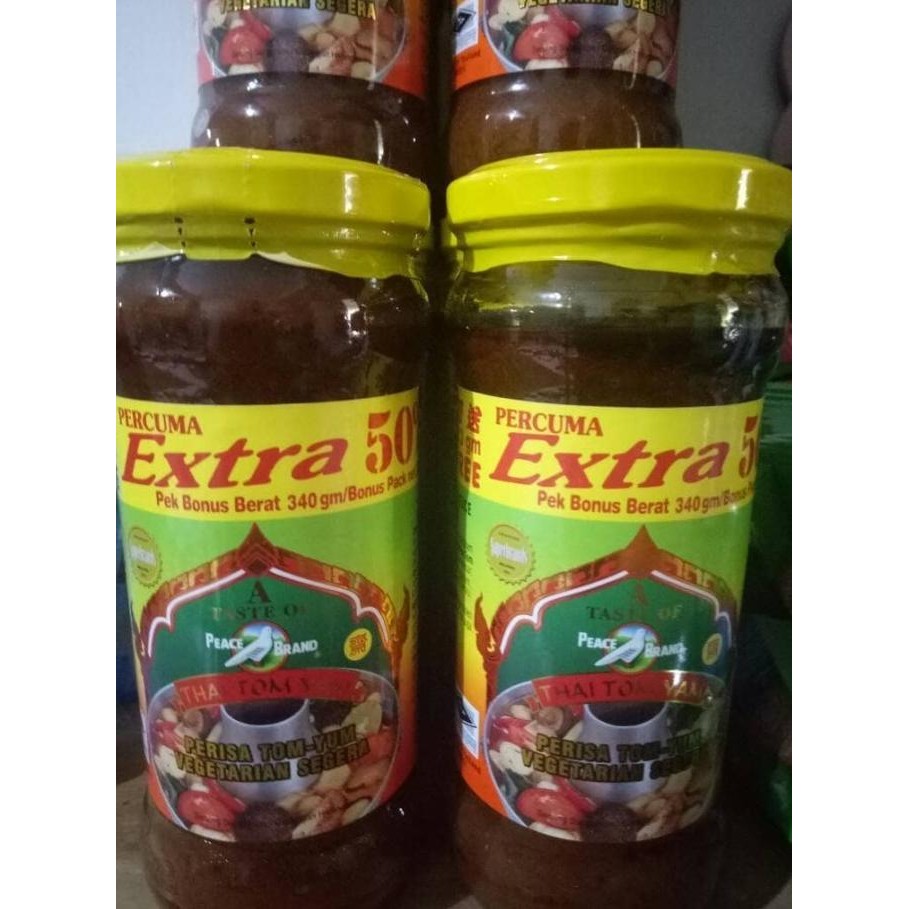 

pasta tom yum vegetarian extra 50% terlaris