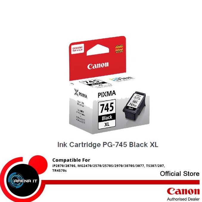 promo Canon Ink Cartridge PG-745 Black XL