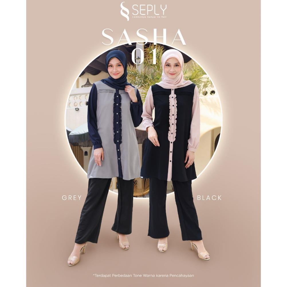 SEMPOL Seply Gamis Daily Sasha 01 Dress Tunik