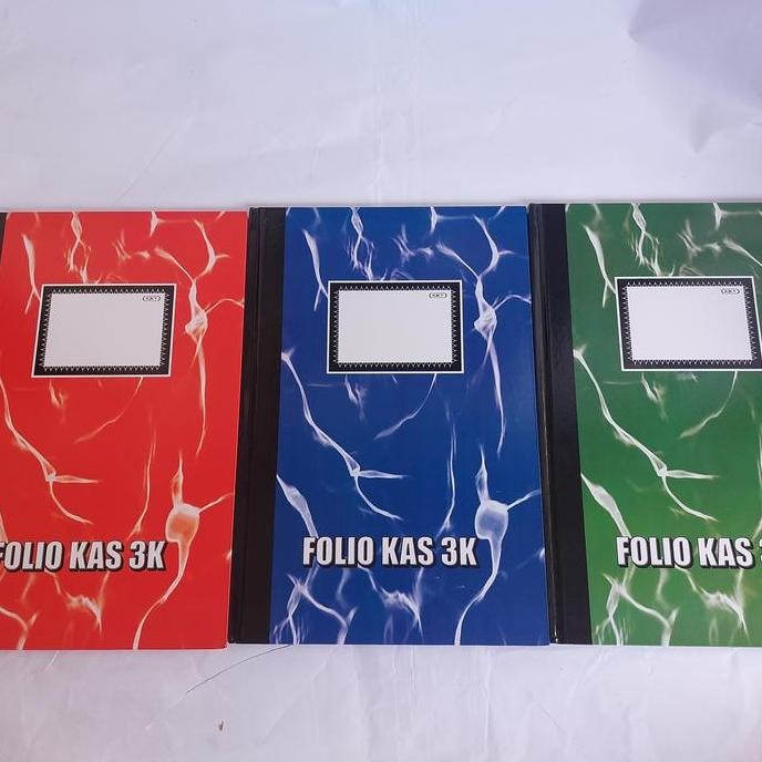 

produk baru!! buku kas folio 3 k 100 lbr merk kiky