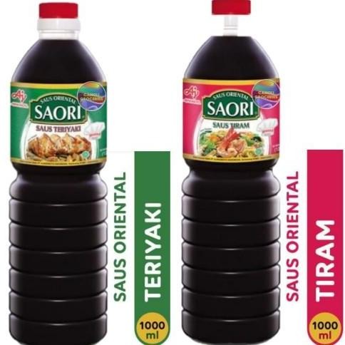 

Diskon! Saori Saus Tiram Botol 1 Liter Teriyaki Botol 1 Liter