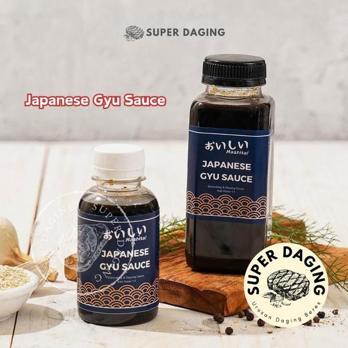 

Tersedia Japanese Gyu Sauce | All Purpose Sauce - SuperDagingTangerang