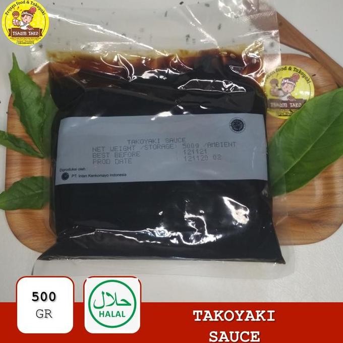

Ready PROMO TAKOYAKI SAUCE 500 g Halal Topping Takoyaki & Okonomiyaki