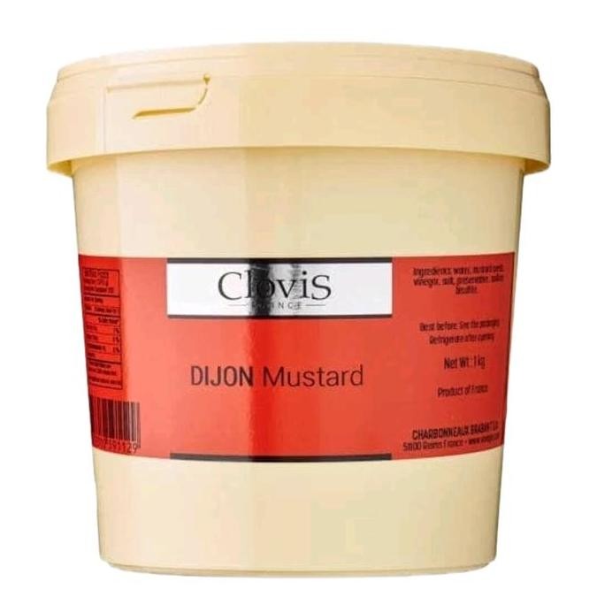 

clovis dijon mustard 1 kg | sauce | saus | saos terlaris