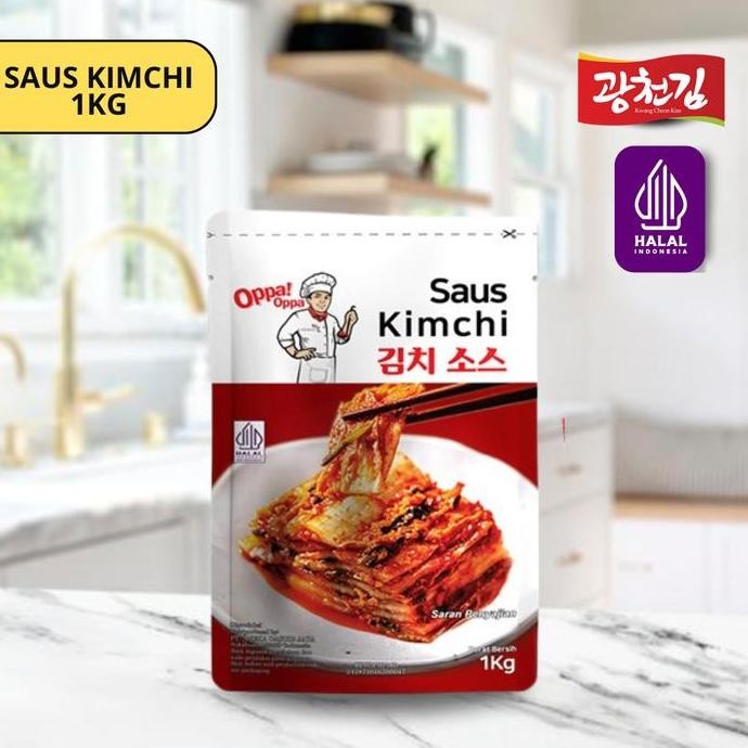 

PROMO KC. SAUS INSTAN SAUS KIMCHI KOREA 1KG/ SAUCE KIMCHI KOREA SAUS OPPA!
