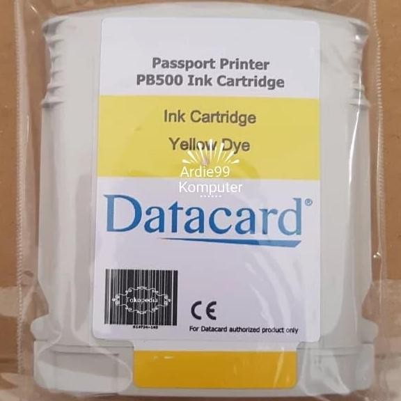 promo Tinta Original Datacard PB500 - Yellow