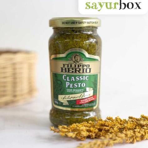 

PROMO SAUS PASTA CLASSIC PESTO 190 GRAM SAYURBOX