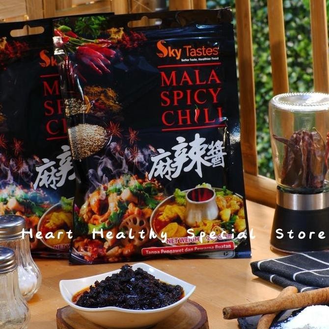 

Diskon! Sky Tastes Mala Spicy Chilli Saus 200G Bumbu Hotpot Mala Bisa Untuk Vegetarian Dan Vegan Penyedap