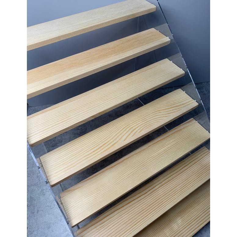 Ready Nail Display Acrylic Kayu Rak Pajangan Kutek